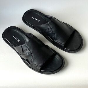 Alfani Ernieblk Black Sandals | Mens 9